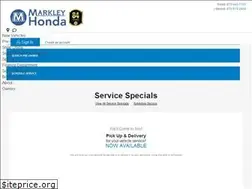 Sites similar to markleyhonda.com
