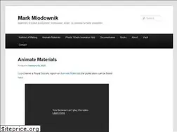 Sites similar to markmiodownik.net
