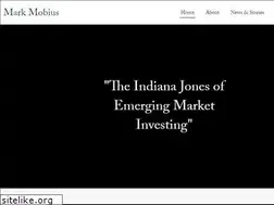 Sites similar to markmobius.com