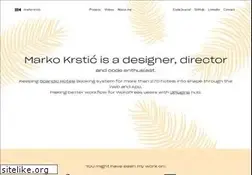 Sites similar to markokrstic.com