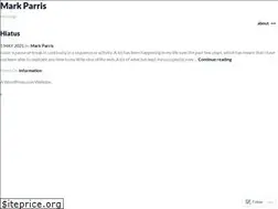 Sites similar to markparris.co.uk