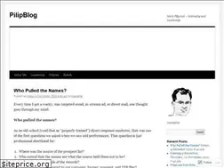 Sites similar to markpilip.com