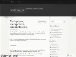 Sites similar to markrdreyer.wordpress.com