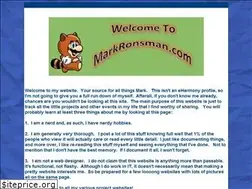 Sites similar to markronsman.com