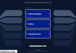 Sites similar to marks-metallmodellclassics.de