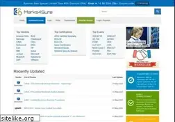 Sites similar to marks4sure.com