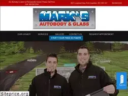 Sites similar to marksautobody.com