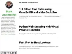 Sites similar to marksblogg.com