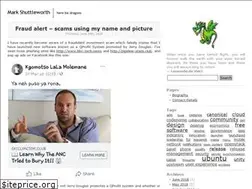 Sites similar to markshuttleworth.com
