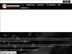 Sites similar to marksmenfirearms.com