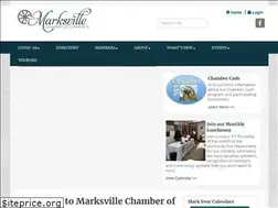 Sites similar to marksvillechamber.org
