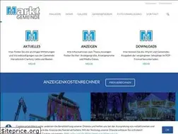Sites similar to markt-und-gemeinde.de