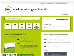 Sites similar to marktforschungsanbieter.de