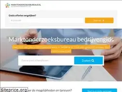 Sites similar to marktonderzoeksbureaus.nl