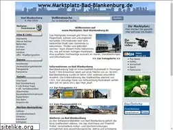 Sites similar to marktplatz-bad-blankenburg.de