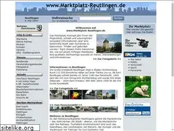 Sites similar to marktplatz-reutlingen.de