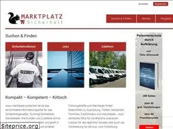 Sites similar to marktplatz-sicherheit.de