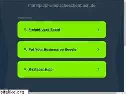 Sites similar to marktplatz-windischeschenbach.de