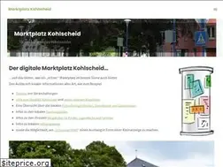 Sites similar to marktplatzkohlscheid.de