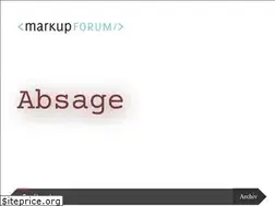 Sites similar to markupforum.de