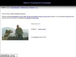 Sites similar to markus-hauenstein.de