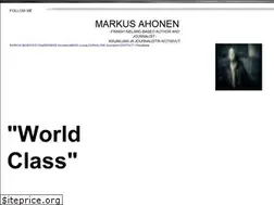 Sites similar to markusahonen.com