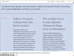 Sites similar to markusalbers.com