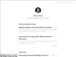 Sites similar to markusdosch.com
