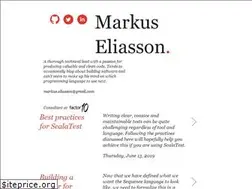 Sites similar to markuseliasson.se