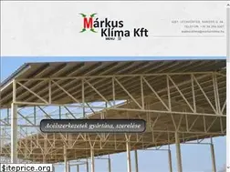 Sites similar to markusklima.hu