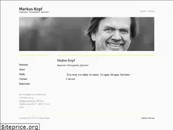 Sites similar to markuskopf.de