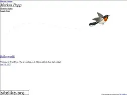 Sites similar to markuspopp.me