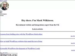 Sites similar to markwilkinson.me