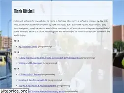 Sites similar to markwithall.com