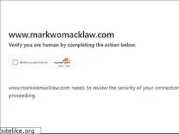 Sites similar to markwomacklaw.com