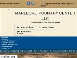 Sites similar to marlboropodiatrycenter.com
