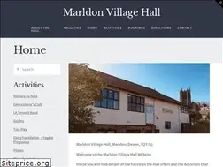 Sites similar to marldonvillagehall.co.uk