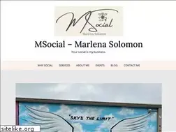 Sites similar to marlenasolomon.com