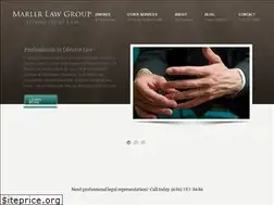 Sites similar to marlerlawgroup.com