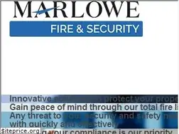 Sites similar to marlowefireandsecurity.com