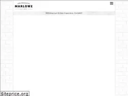 Sites similar to marlowesf.com