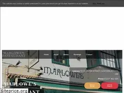 Sites similar to marlowesrestaurant.co.uk