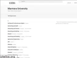 Sites similar to marmara.academia.edu