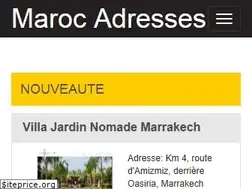 Sites similar to maroc-adresses.com