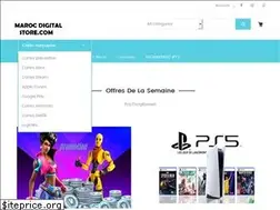 Sites similar to marocdigitalstore.com