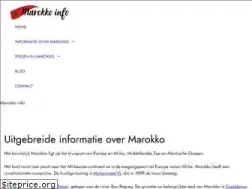 Sites similar to marokko-info.nl