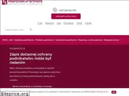 Sites similar to maronekpartners.sk