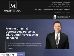 Sites similar to maronicklaw.com