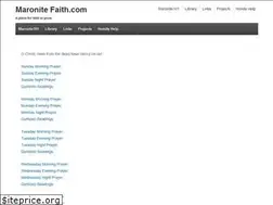 Sites similar to maronitefaith.com