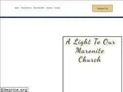 Sites similar to maroniteservants.org